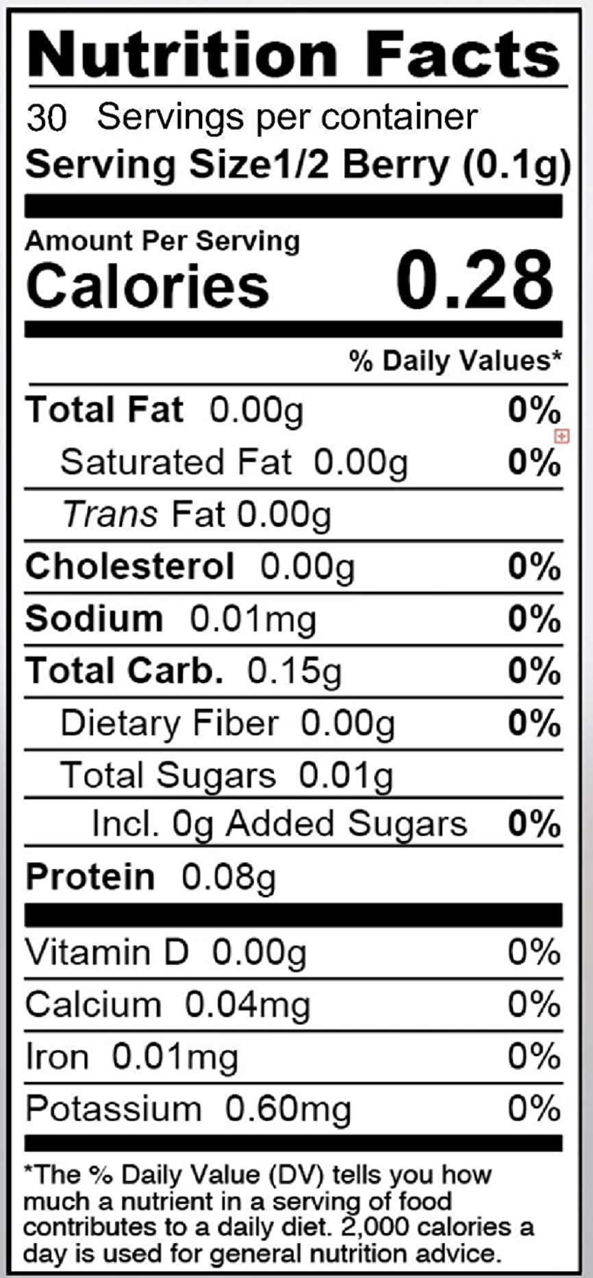 Nature’s Wild Berry Flavor Changing Berries Magic Berries